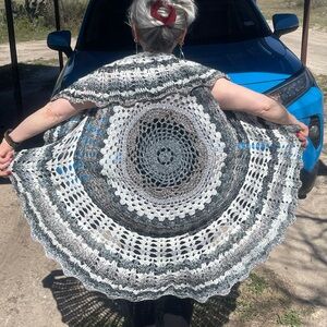 Mandela Bolero Vest (handmade-crochet)